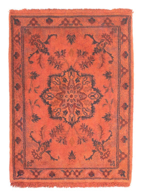 Tapis persan - Nain - 80 x 58 cm - rouille