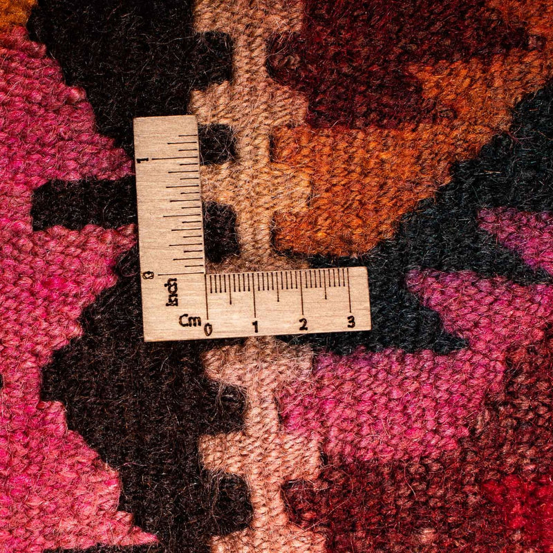 Tapis de couloir Tapis Kelim - Vieux - 300 x 140 cm - multicolore