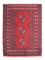 Tapis Turkaman - 82 x 61 cm - rouge foncé