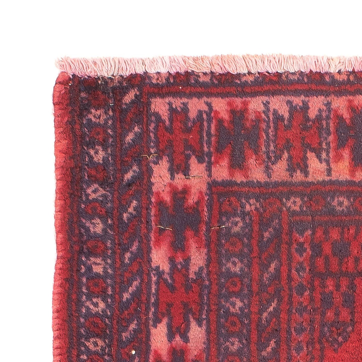 Tapis Turkaman - 82 x 61 cm - rouge foncé