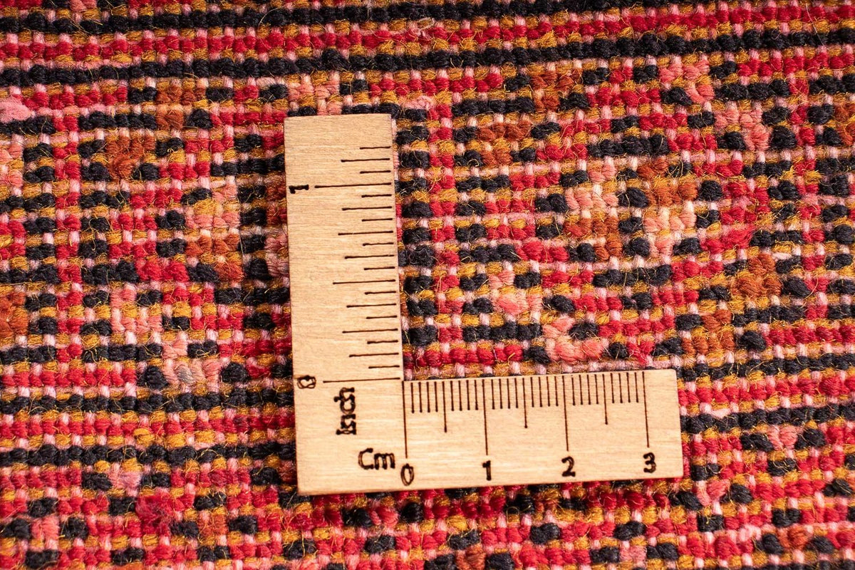 Tapis Turkaman - 83 x 62 cm - rouge foncé