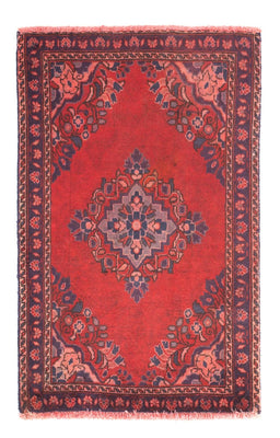Tapis persan - Keshan - 87 x 57 cm - rouge foncé