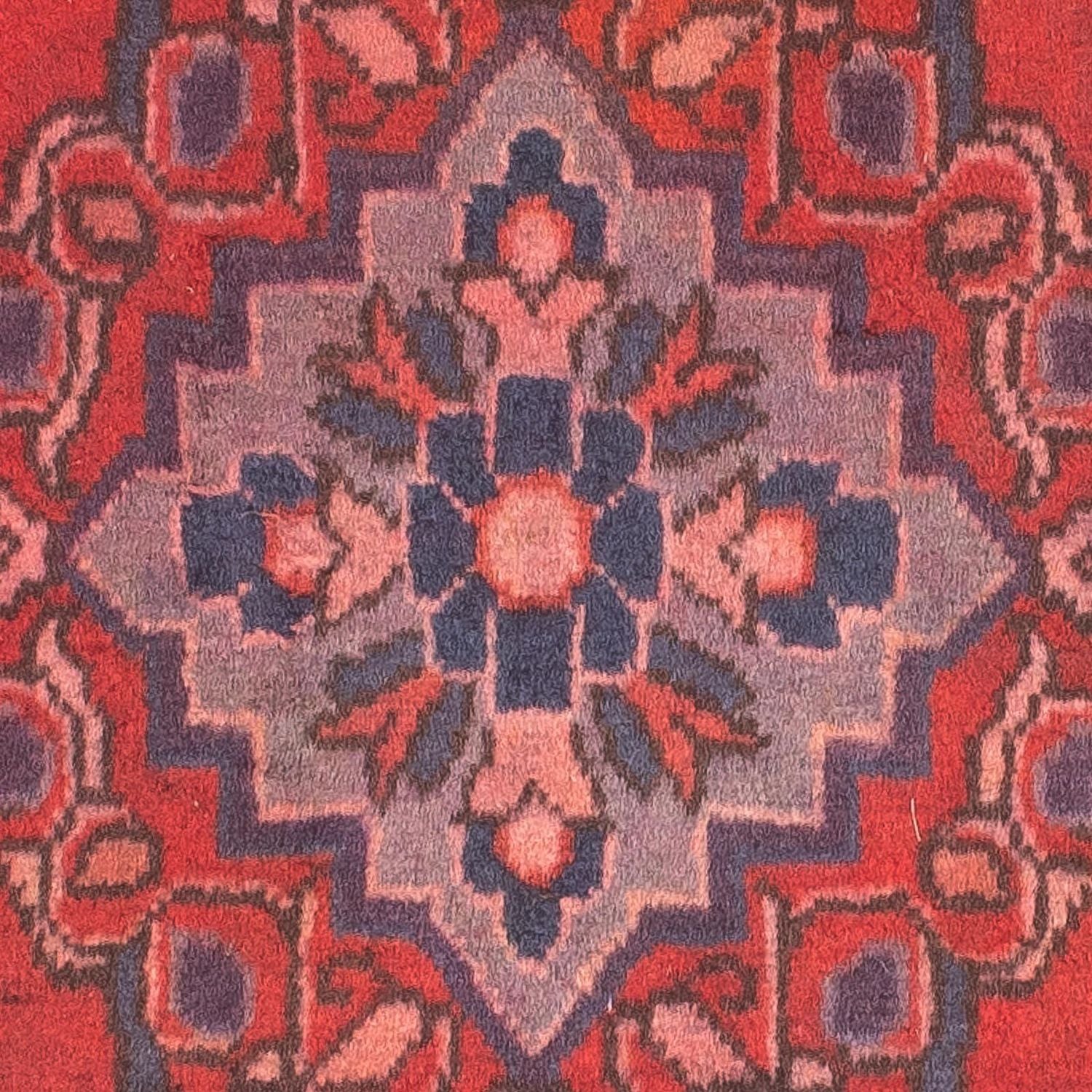 Tapis persan - Keshan - 87 x 57 cm - rouge foncé