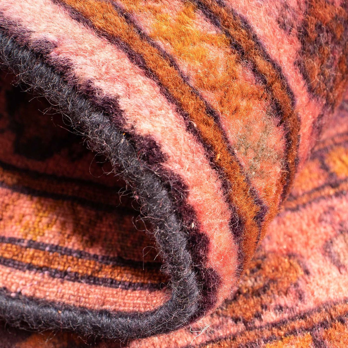 Tapis Turkaman - 84 x 62 cm - rouge clair