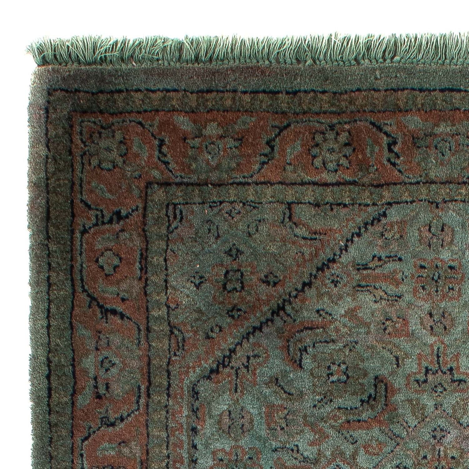 Tapis oriental - Bidjar - Indus - 140 x 70 cm - bleu clair