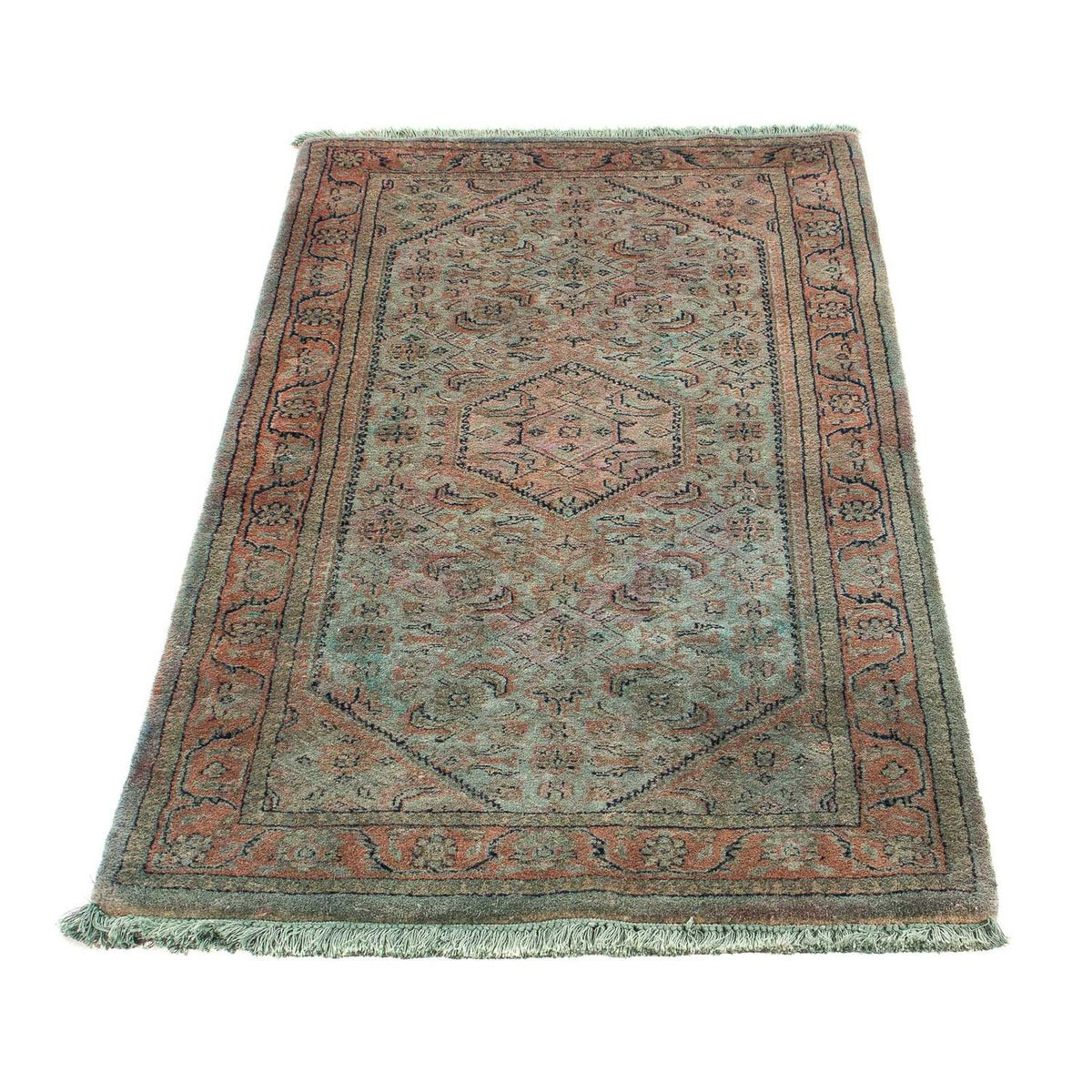 Tapis oriental - Bidjar - Indus - 140 x 70 cm - bleu clair