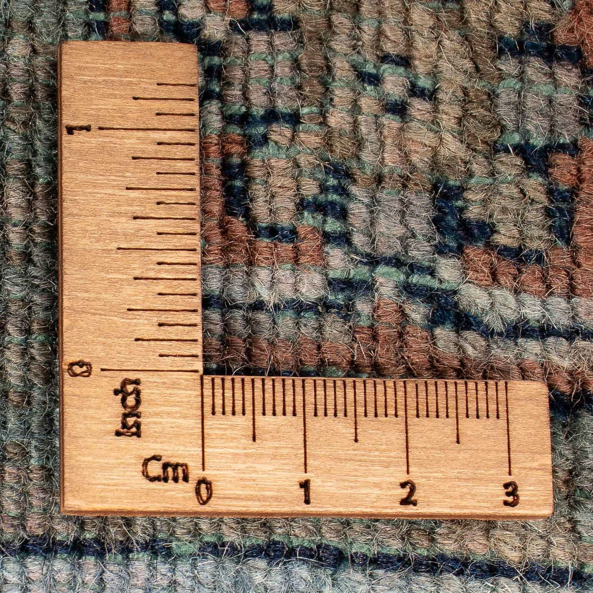 Tapis oriental - Bidjar - Indus - 140 x 70 cm - bleu clair