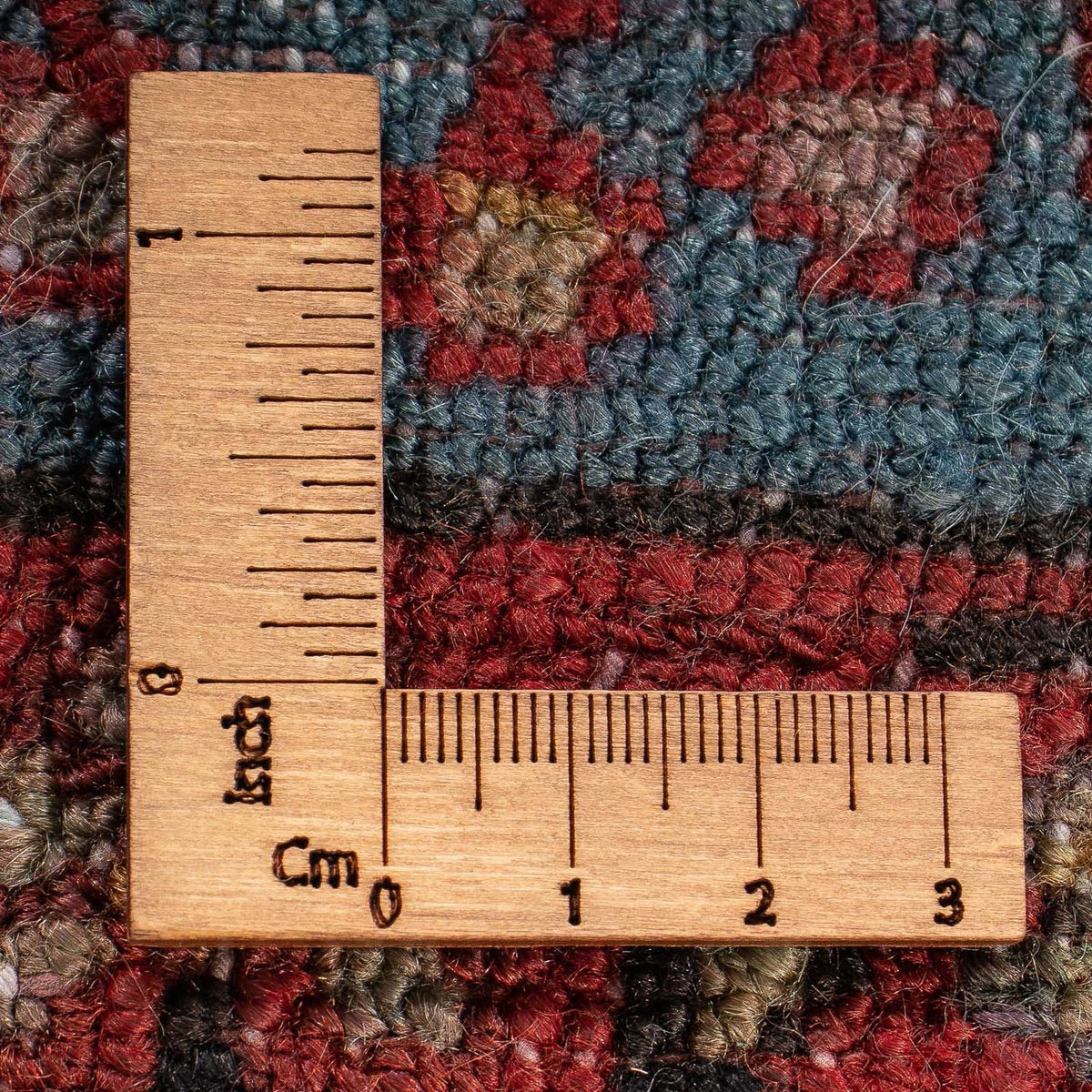 Tapis persan - Nomadic - 119 x 91 cm - bleu clair