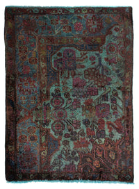 Tapis persan - Nomadic - 111 x 80 cm - bleu clair