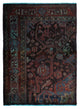 Tapis persan - Nomadic - 134 x 95 cm - bleu foncé