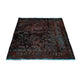 Tapis persan - Nomadic - 134 x 95 cm - bleu foncé