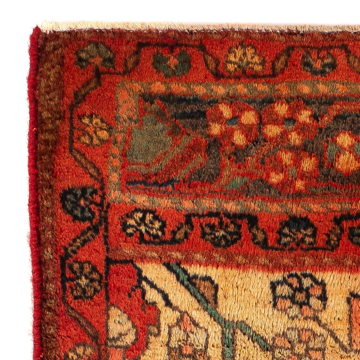 Tapis persan - Nomadic - 110 x 82 cm - multicolore