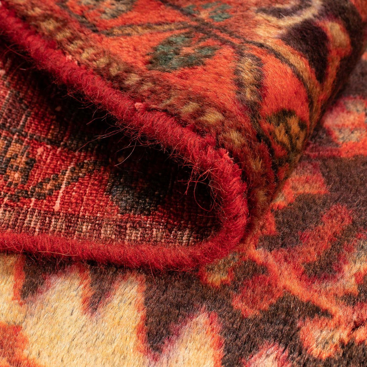 Tapis persan - Nomadic - 110 x 82 cm - multicolore