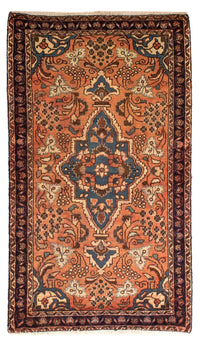 Tapis persan - Classique - 124 x 67 cm - rouille