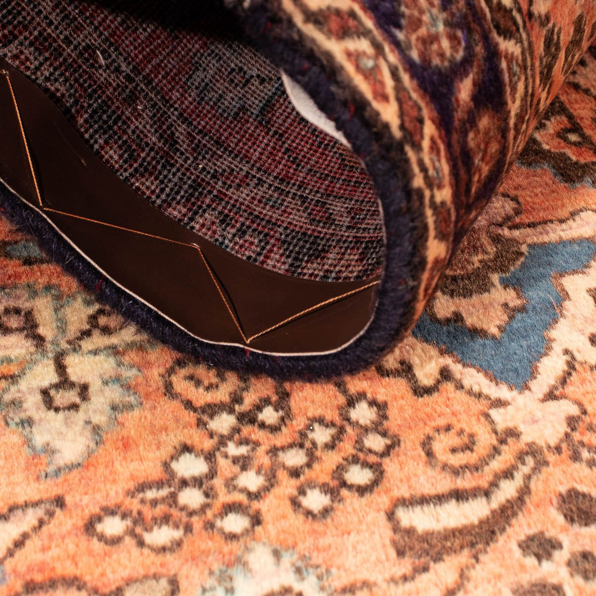 Tapis persan - Classique - 124 x 67 cm - rouille