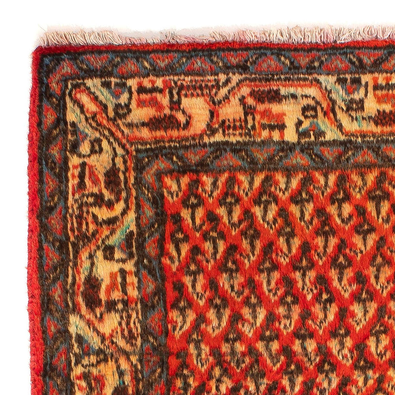Tapis persan - Mir - 142 x 64 cm - rouge