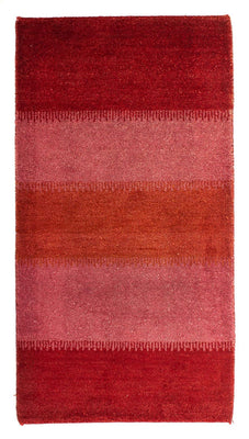 Tapis Gabbeh - Indus - 136 x 71 cm - multicolore
