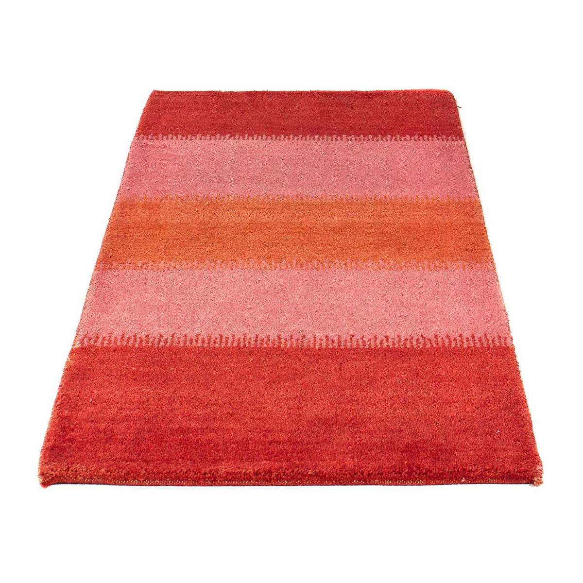 Tapis Gabbeh - Indus - 136 x 71 cm - multicolore