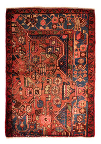 Tapis persan - Nomadic - 122 x 88 cm - multicolore