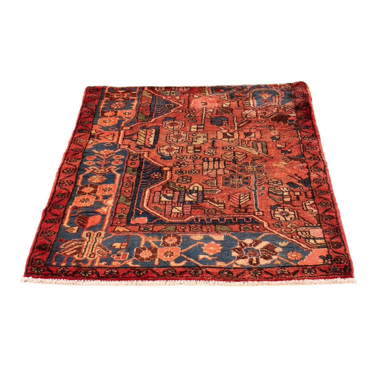 Tapis persan - Nomadic - 122 x 88 cm - multicolore