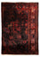 Tapis persan - Nomadic - 143 x 102 cm - rouge foncé