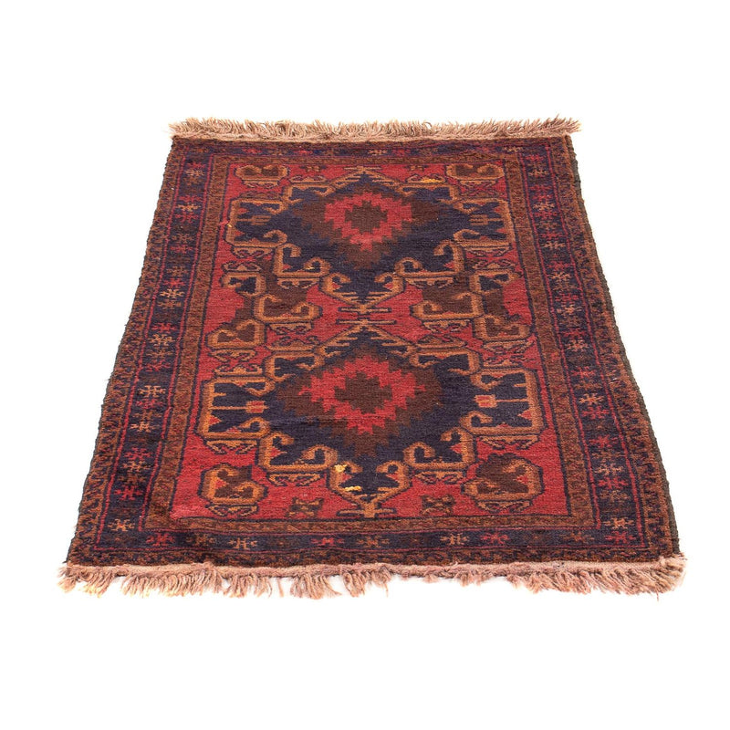 Tapis Belutsch - 117 x 74 cm - rouge foncé