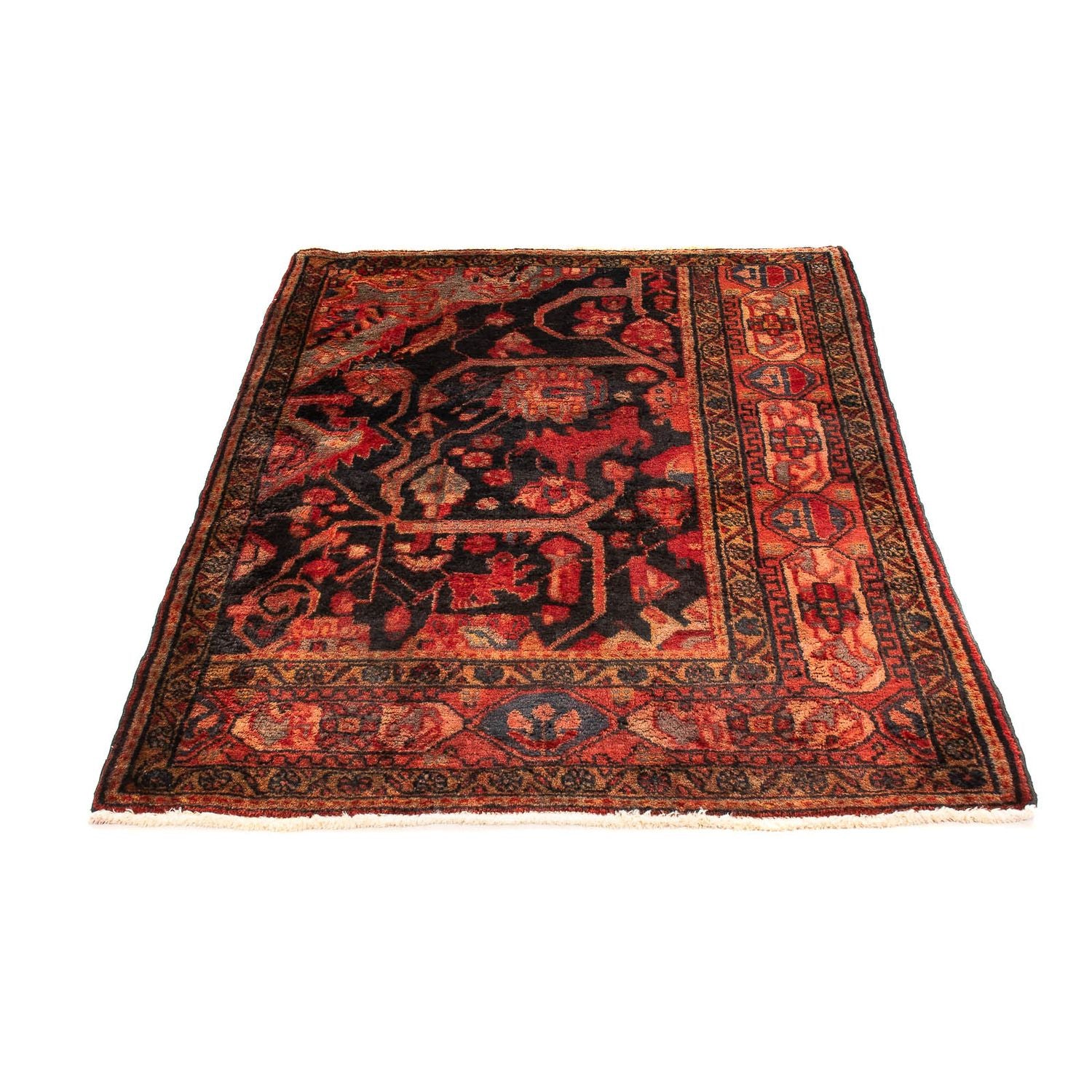 Tapis persan - Nomadic - 125 x 96 cm - multicolore