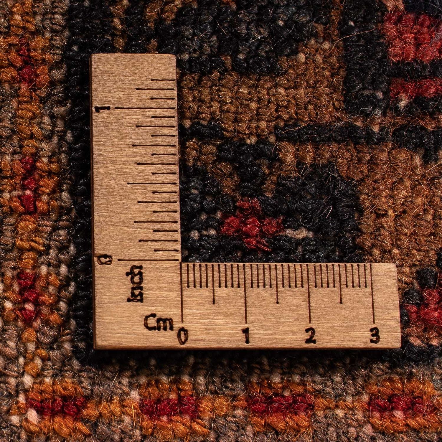 Tapis persan - Nomadic - 125 x 96 cm - multicolore