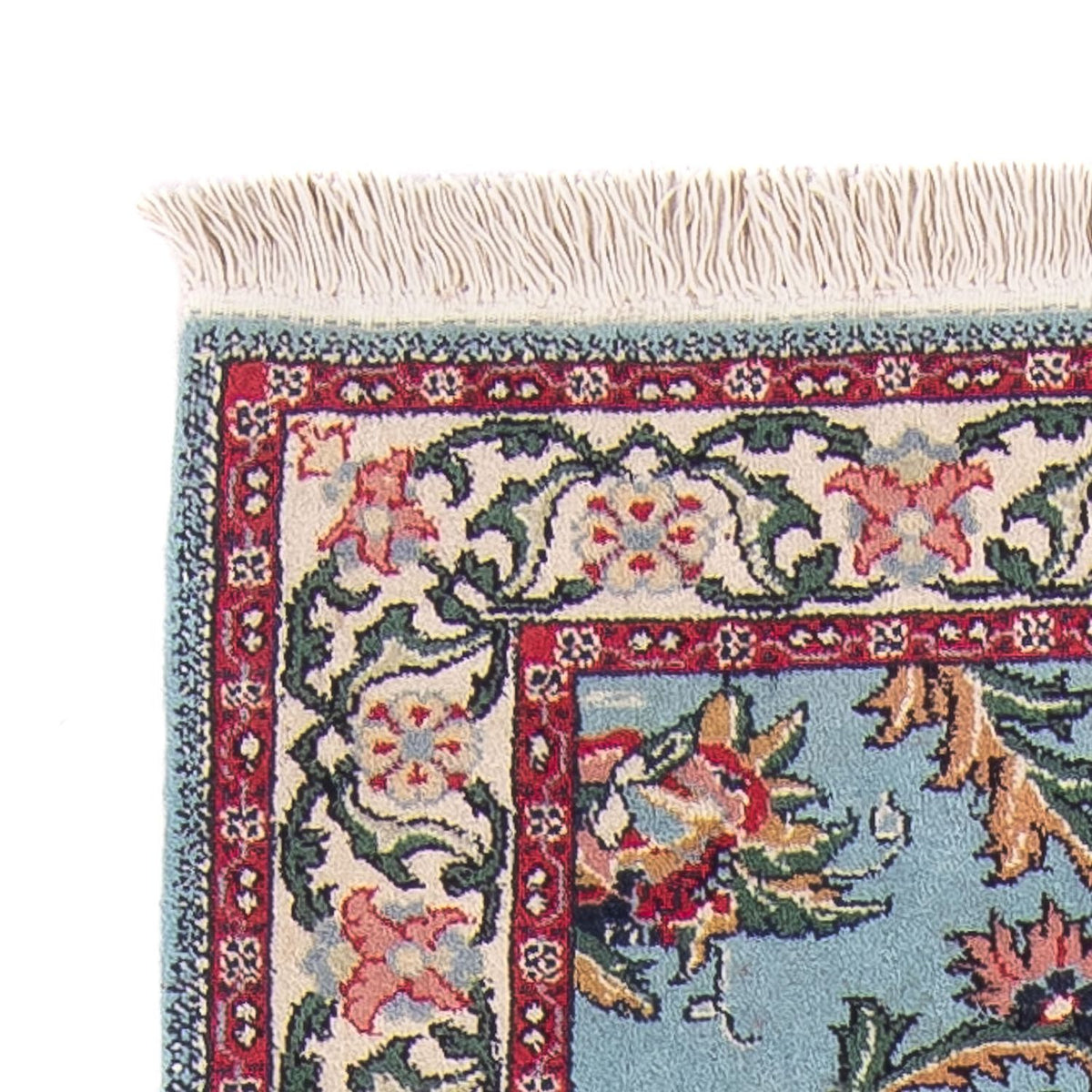 Tapis oriental - Indus - 194 x 81 cm - bleu clair