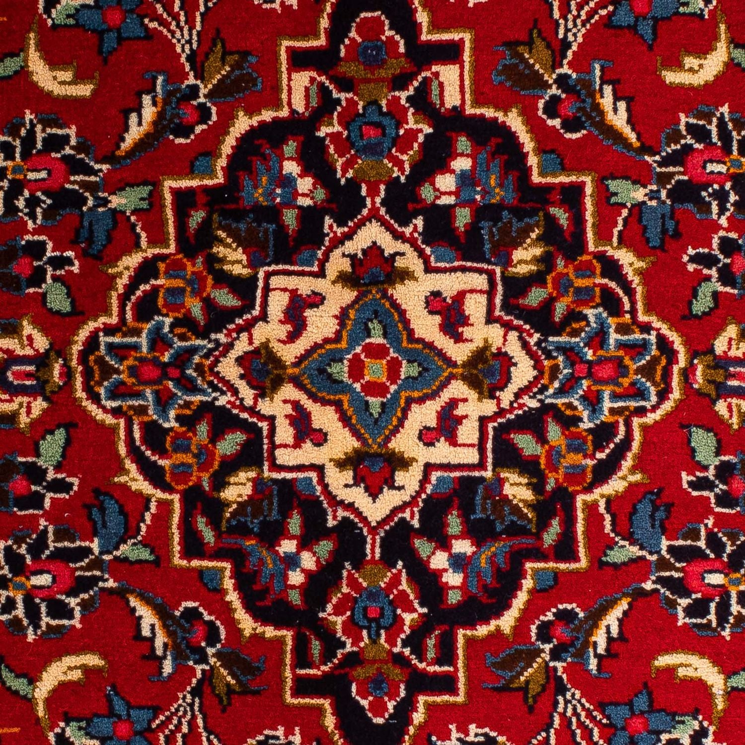 Tapis persan - Keshan - 153 x 95 cm - rouge