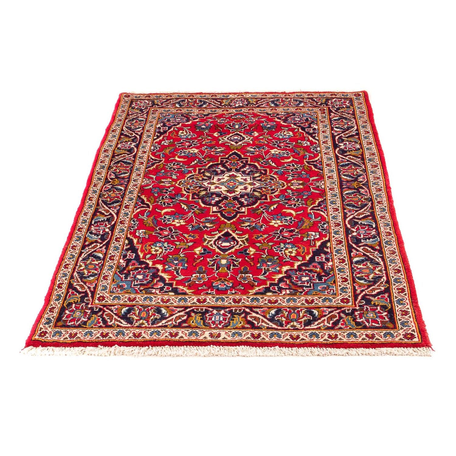 Tapis persan - Keshan - 153 x 95 cm - rouge