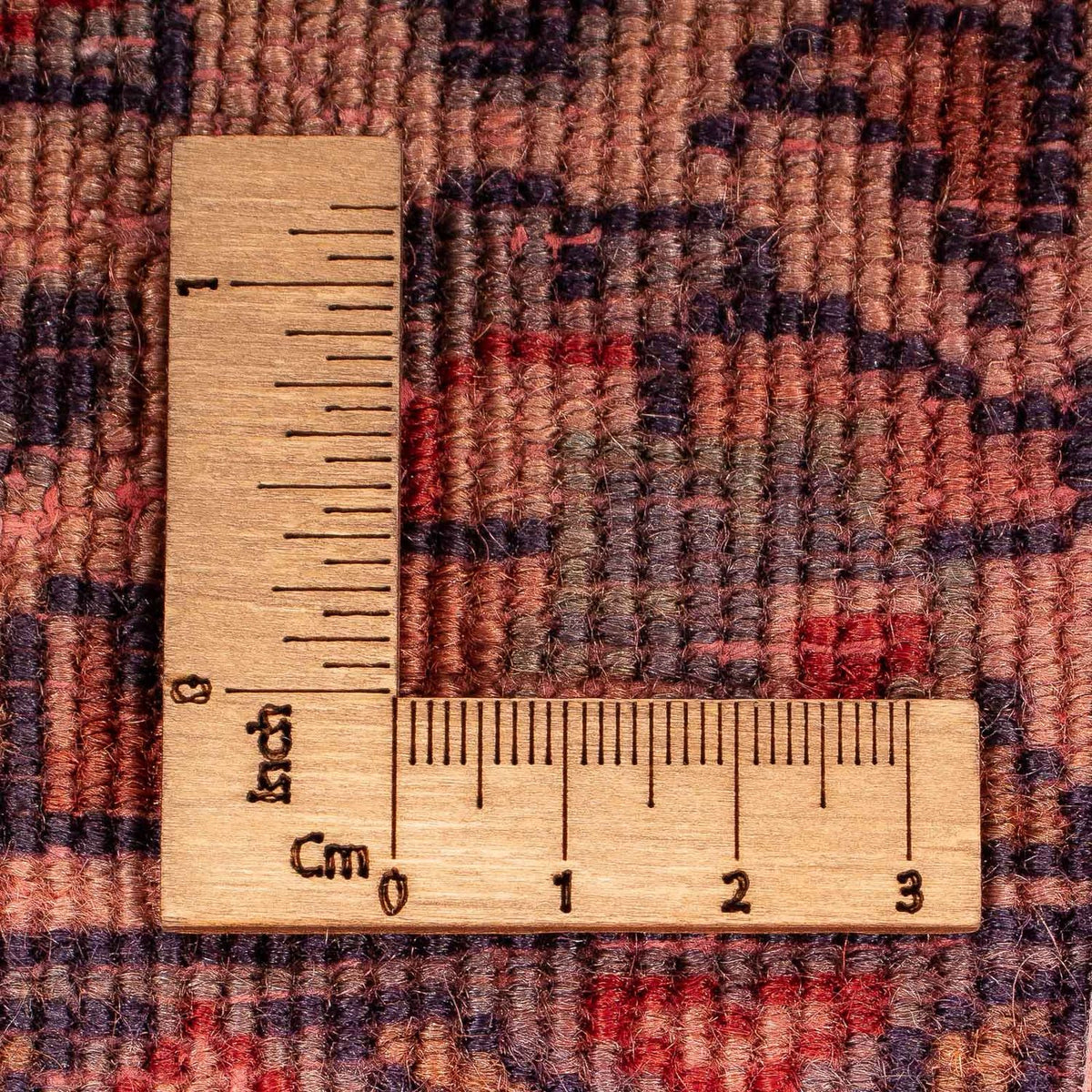 Tapis persan - Classique - 132 x 68 cm - rouge foncé