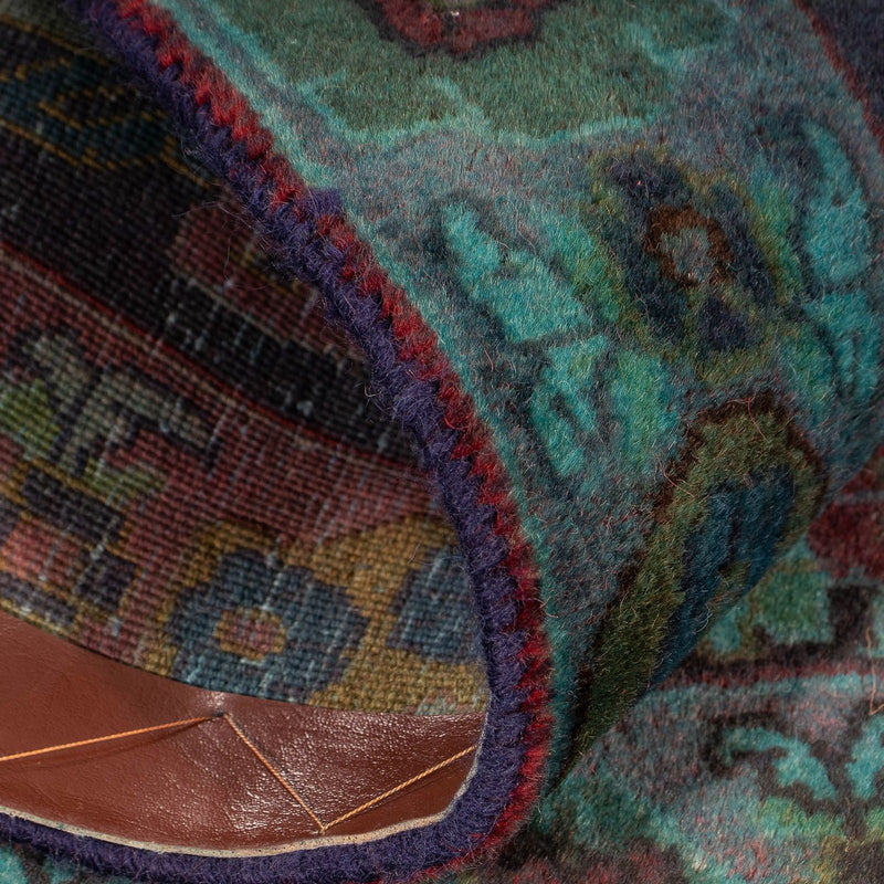 Tapis persan - Keshan - 117 x 65 cm - bleu foncé