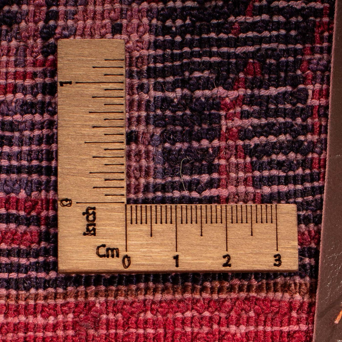 Tapis persan - Classique - 144 x 75 cm - rouge foncé