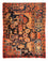 Tapis persan - Nomadic - 110 x 83 cm - multicolore