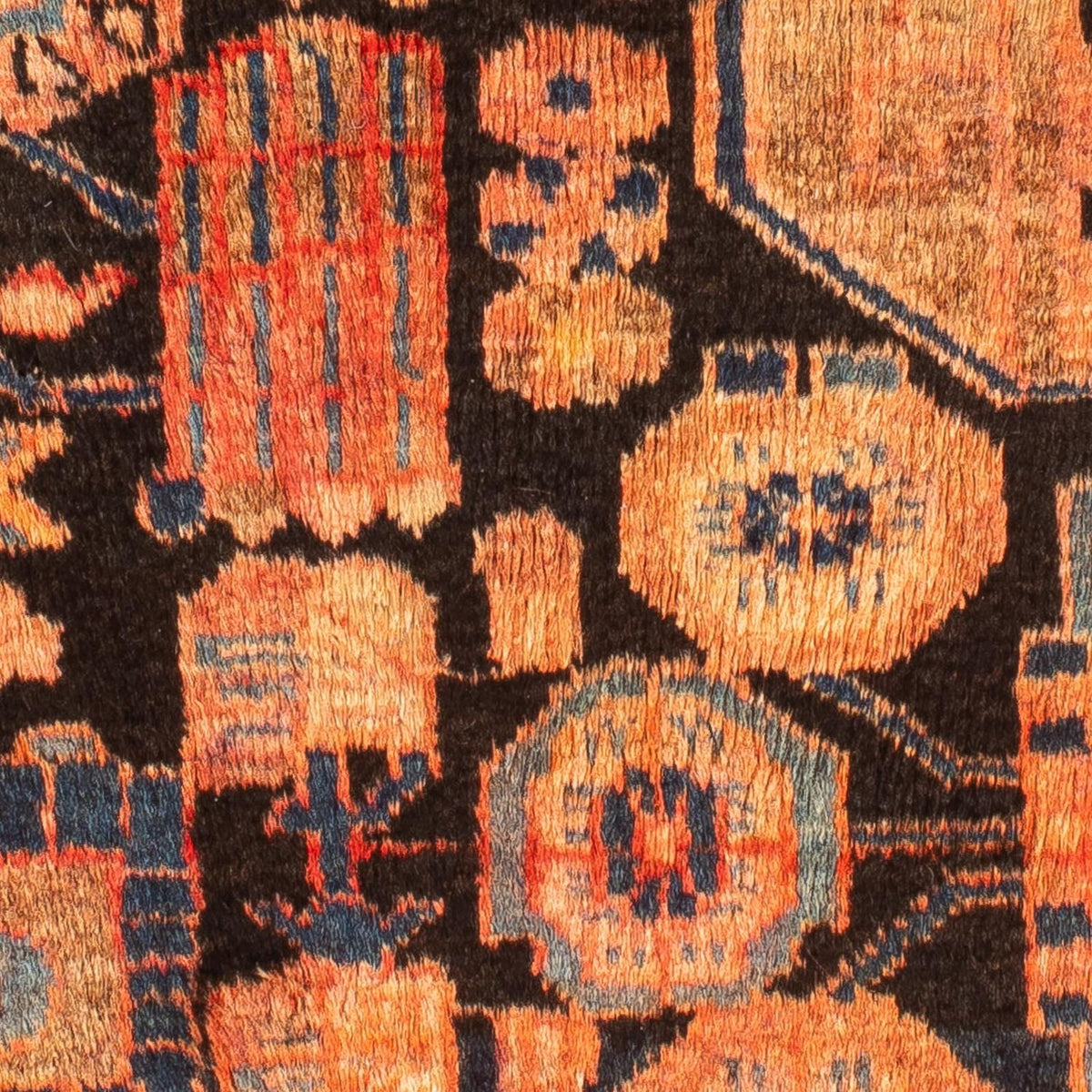 Tapis persan - Nomadic - 110 x 83 cm - multicolore