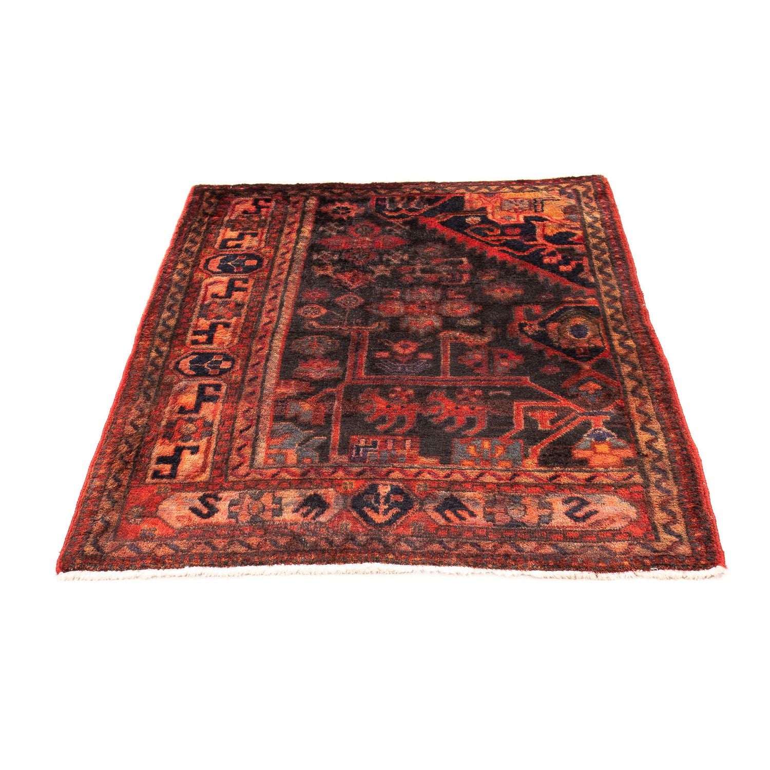 Tapis persan - Nomadic - 133 x 94 cm - multicolore