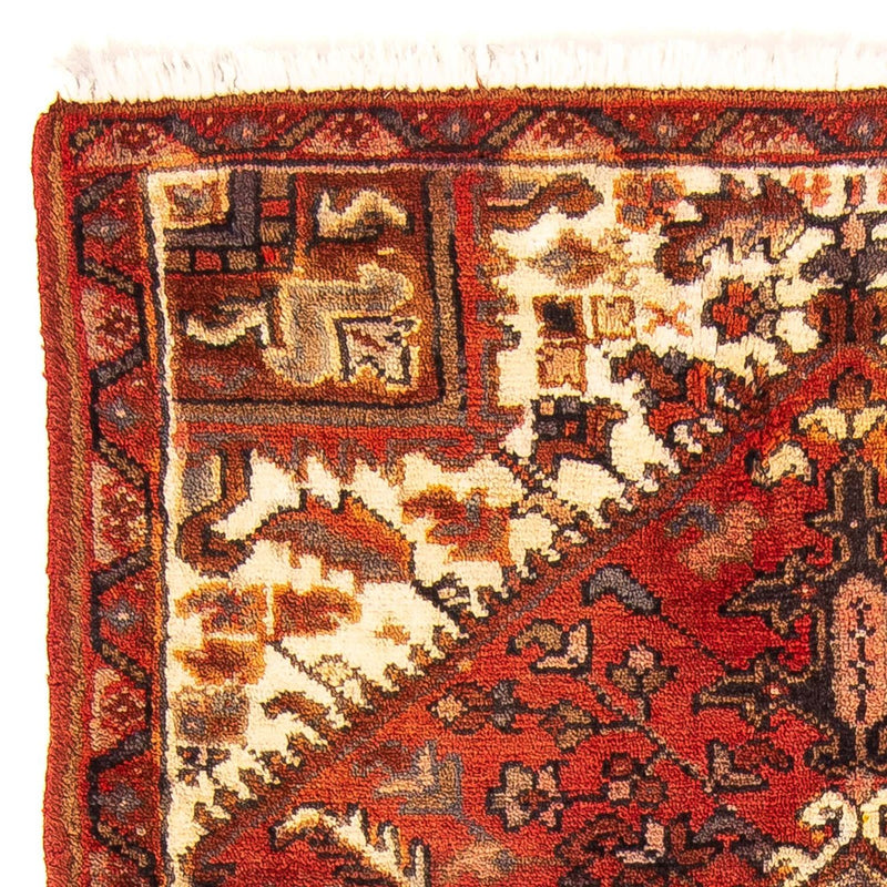 Tapis persan - Nomadic - 132 x 84 cm - rouille