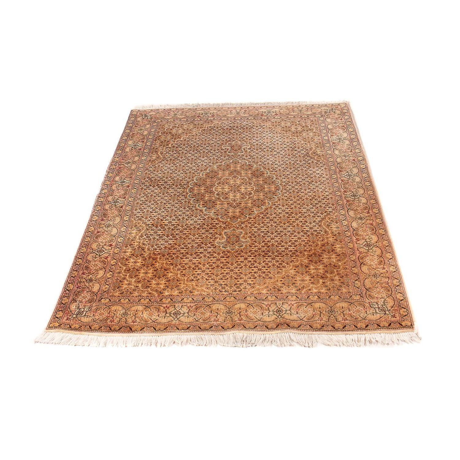Tapis persan - Tabriz - Royal - 158 x 102 cm - marron clair
