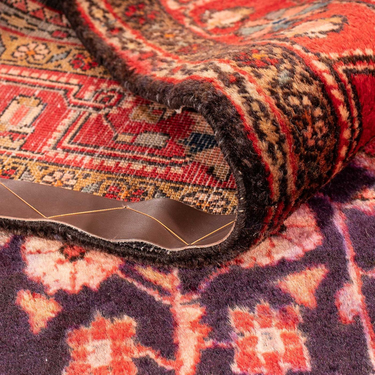 Tapis persan - Nomadic - 214 x 137 cm - bleu foncé