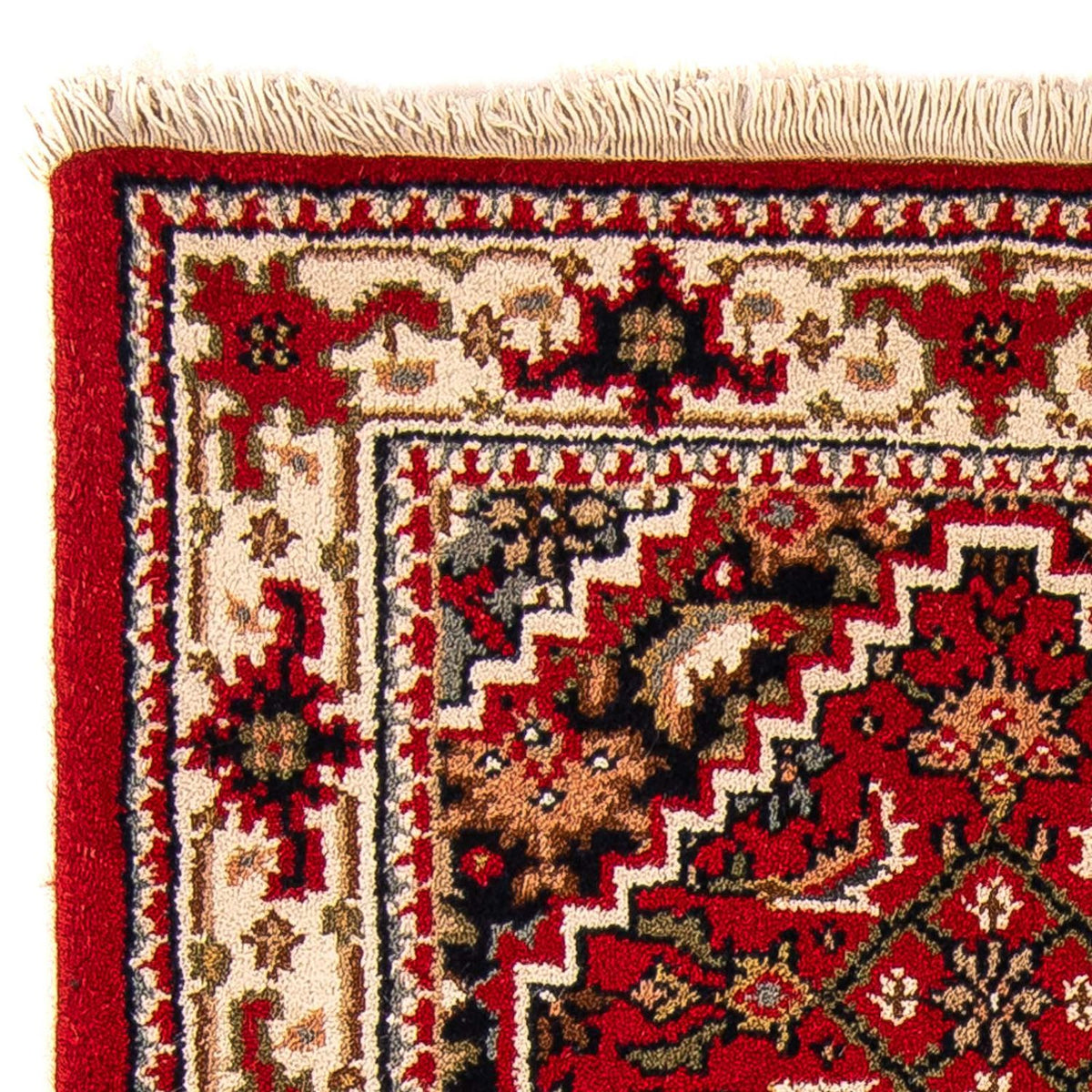 Tapis oriental - Bidjar - Indus - 141 x 71 cm - rouge foncé