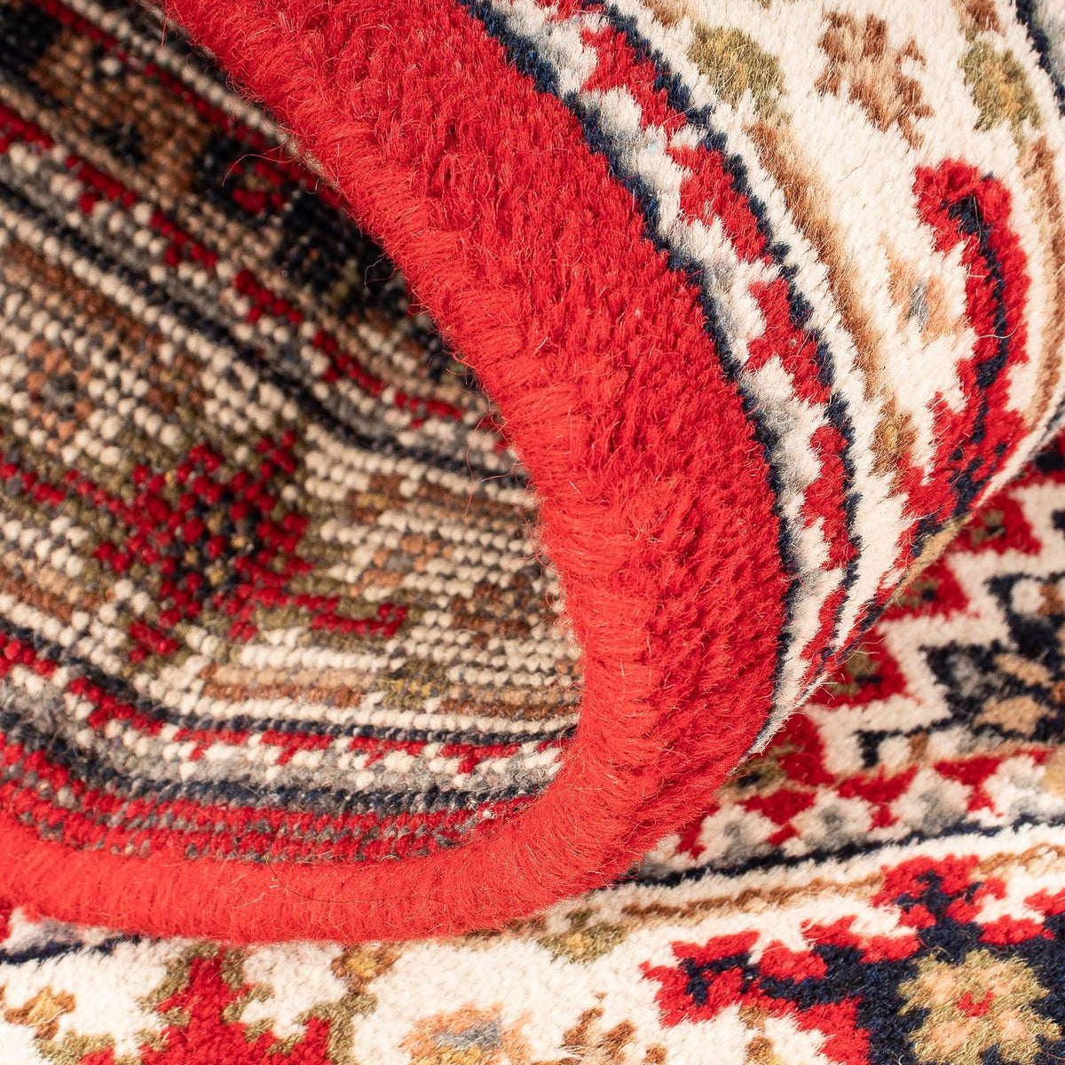 Tapis oriental - Bidjar - Indus - 141 x 71 cm - rouge foncé