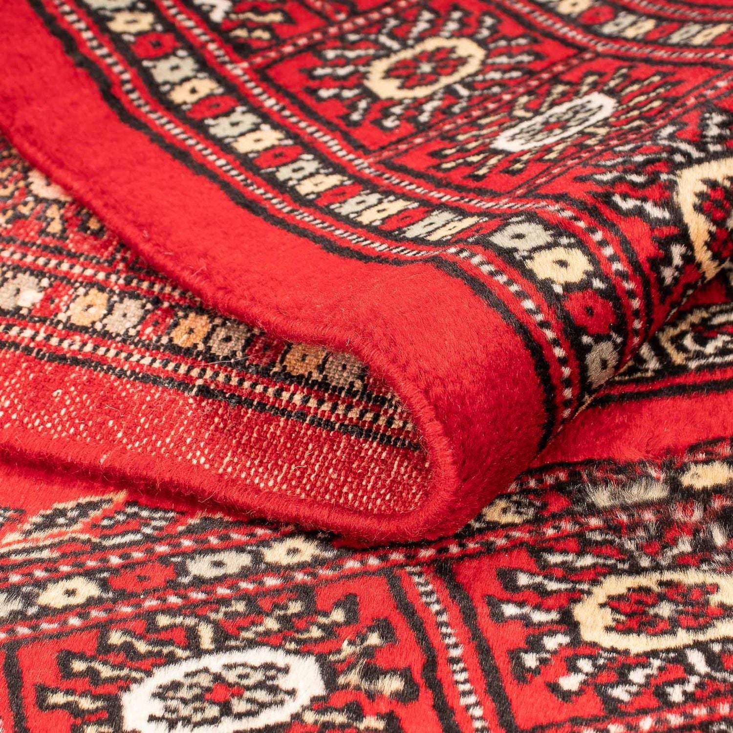 Tapis Pakistani - 123 x 80 cm - rouge foncé
