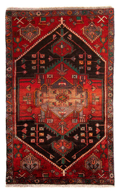 Tapis persan - Nomadic - 177 x 108 cm - rouge foncé