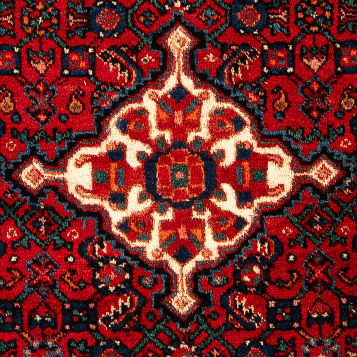 Tapis persan - Nomadic - 159 x 113 cm - rouge foncé