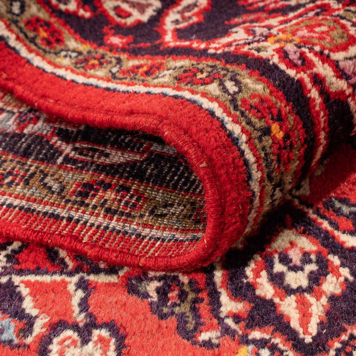 Tapis persan - Keshan - 205 x 125 cm - rouge