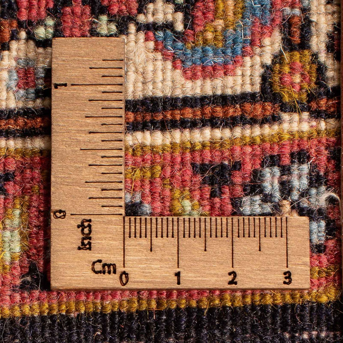 Tapis persan - Bidjar - 143 x 88 cm - marron clair