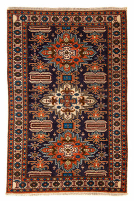 Tapis persan - Nomadic - 170 x 112 cm - bleu foncé