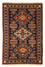 Tapis persan - Nomadic - 170 x 112 cm - bleu foncé