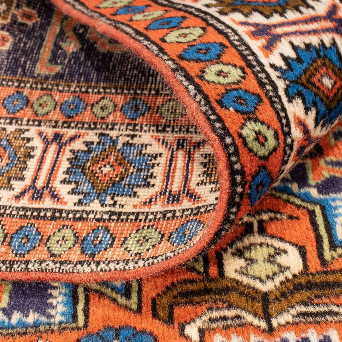 Tapis persan - Nomadic - 170 x 112 cm - bleu foncé